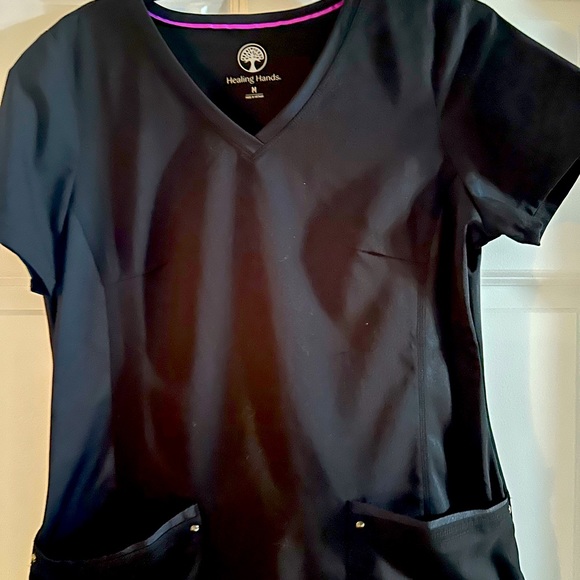 Healing Hands Scrub Top - Picture 2 of 4